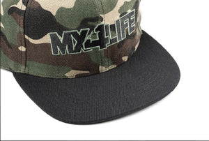 MX4LIFE MESH CAMO HAT WITH BLACK BRIM